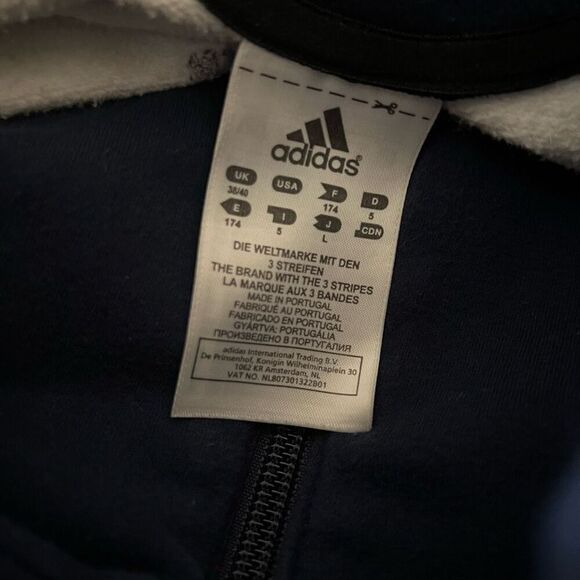 Y2K Vintage Adidas Great Britain England Pullover Olympics 1/2 Zip Small Medium - Picture 8 of 8